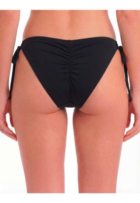 Imagen 2 del producto Bikini mujer calzón clásico con amarras negro