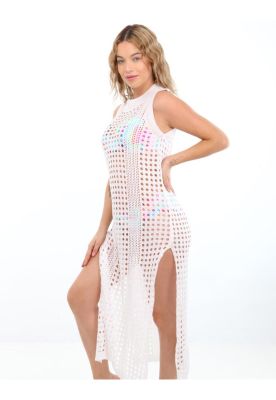 Imagen 1 del producto Salida de playa vestido largo blanco