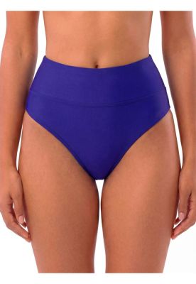 Bikini mujer tanga pin up azul brillante