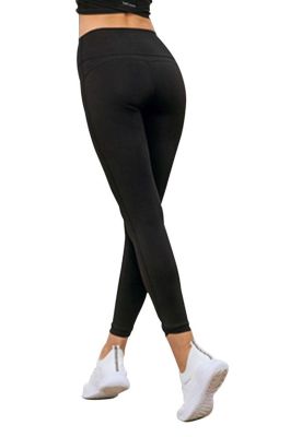 Imagen 2 del producto Calza básica tiro alto negra