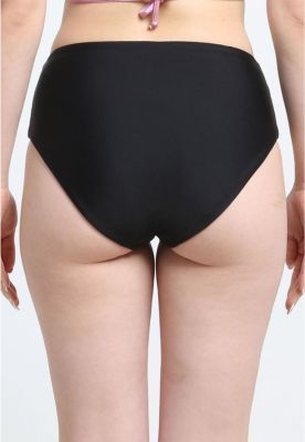 Imagen 2 del producto Bikini calzón alto argolla negro