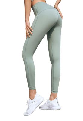 Imagen 2 del producto Calza básica tiro alto verde