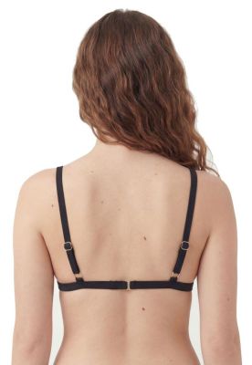 Imagen 2 del producto Bikini triangulo básico ajustable negro