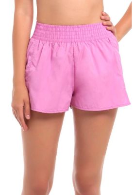 Short de playa secado rápido morado