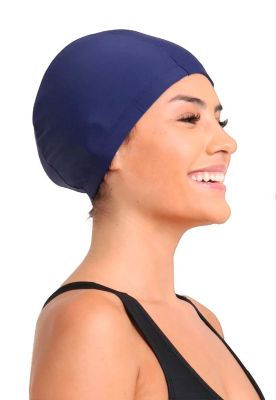 Imagen 2 del producto Gorro de natación de lycra azul Marino