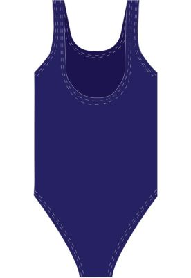Imagen 2 del producto Traje de baño deportivo niña azul marino