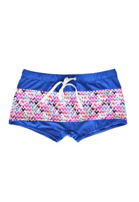 Short tipo bóxer para hombres estampado rosado