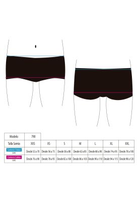 Imagen 2 del producto Short tipo bóxer para hombres estampado rosado