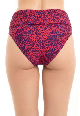 Imagen 2 del producto Bikini calzón pin up doble uso animal print brillante