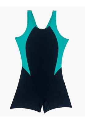 TrajeDe Baño niña Pierna Corta verde