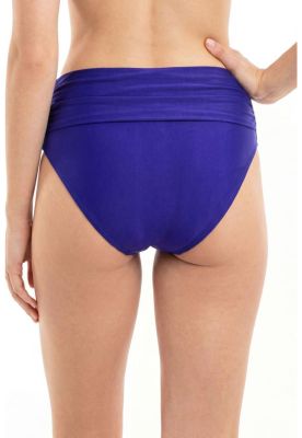 Imagen 2 del producto Bikini calzón pin up doble uso azul brillante