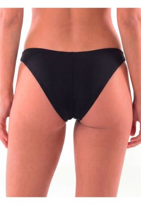 Imagen 2 del producto Bikini mujer calzón tanga laterales delgados negro