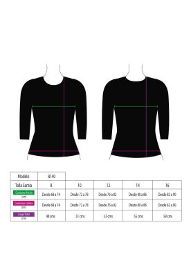 Imagen 2 del producto Polera niño protección UV fucsia