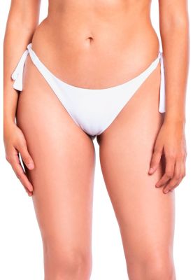 Imagen 1 del producto Bikini calzón tanga con amarras blanco