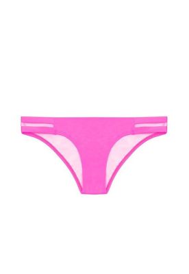 Bikini calzón con calados laterales fucsia