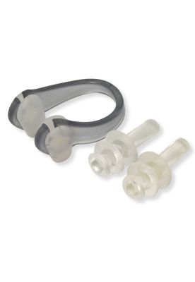 Set de naricera y tapon de oídos negro