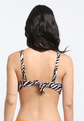 Imagen 2 del producto Bikini básico copa C estampado naranja