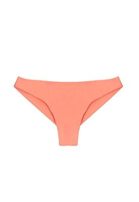 Bikini calzón tanga costura invisible color naranja