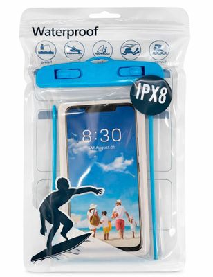 Bolsa a prueba de agua azul