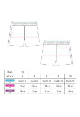 Imagen 2 del producto Short corto hombre morado