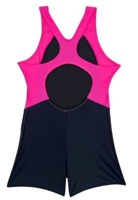 Imagen 2 del producto Enterito niña pierna corta fucsia