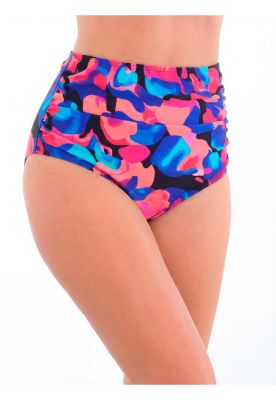 Imagen 2 del producto Bikini calzón pin up drapeado estampado