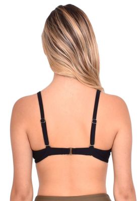 Imagen 2 del producto Bikini tiras removibles strapless color negro