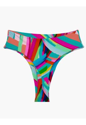 Imagen 2 del producto Bikini pin up tanga estampado verde