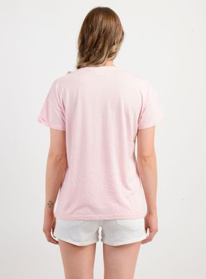 Imagen 2 del producto POLERA MANGA CORTA DITSY ROSADO