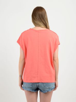 Imagen 2 del producto POLERA MANGA CORTA ERIN NARANJO CLARO
