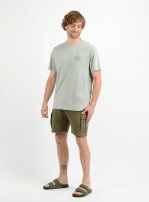 POLERA MANGA CORTA RIP VERDE