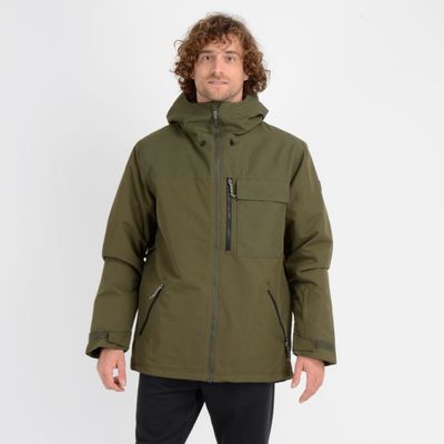 PARKA TECNICA UTILITY JACKET VERDE OSCURO 10K/10K