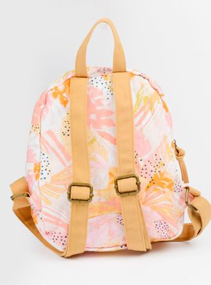 Imagen 2 del producto MOCHILA DALIA FLORAL ROSADO