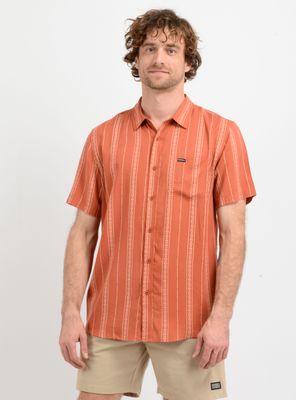 CAMISA MANGA CORTA OASIS NARANJO