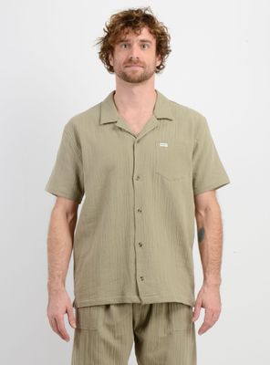 CAMISA MANGA CORTA SUNSET VERDE