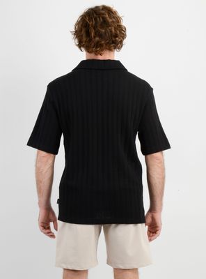 Imagen 2 del producto POLERA TEJIDA MANGA CORTA BODHI NEGRO