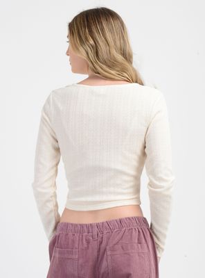 Imagen 2 del producto POLERA MANGA LARGA MARLENE II BEIGE CLARO