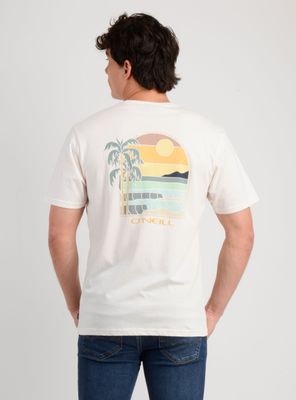 Imagen 2 del producto POLERA MANGA CORTA GLASSY DAYS BEIGE CLARO