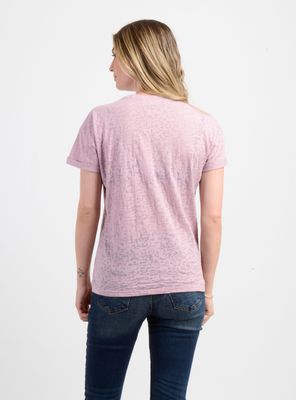 Imagen 2 del producto POLERA MANGA CORTA DITSY  ROSADO