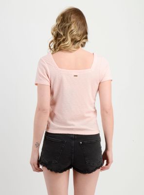 Imagen 2 del producto POLERA MANGA CORTA JACKIE ROSADO