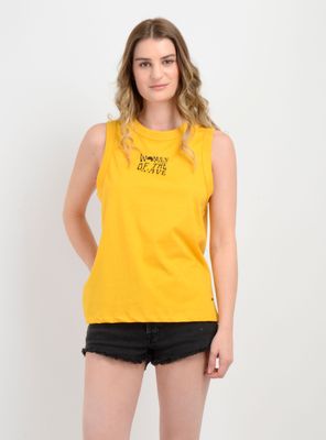 POLERA SIN MANGAS WOTW AMARILLO