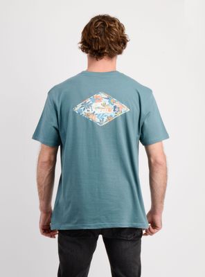 Imagen 2 del producto POLERA MANGA CORTA BLENDED VERDE OSCURO