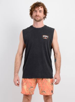 POLERA SIN MANGAS SUN SET NEGRO