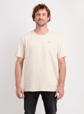 POLERA MANGA CORTA BLENDED BEIGE CLARO