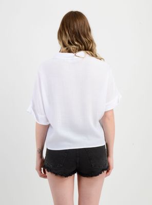 Imagen 2 del producto BLUSA MANGA CORTA BRINLEY BLANCO