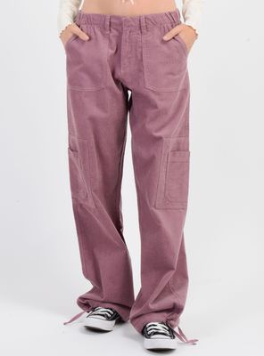 PANTALON COTELE KREE ROSADO OSCURO