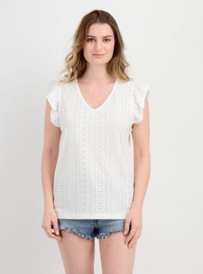 Imagen 1 del producto POLERA SIN MANGAS TALLIE BLANCO