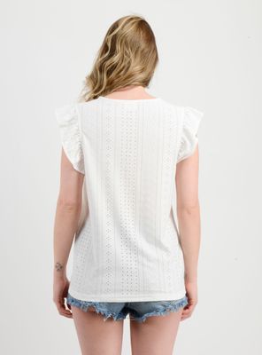 Imagen 2 del producto POLERA SIN MANGAS TALLIE BLANCO