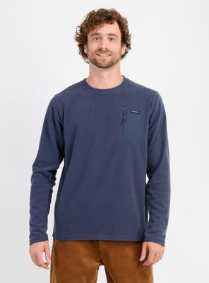 POLERON POLAR DINSMORE CREW  GRIS OSCURO