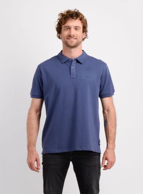 POLERA MANGA CORTA DIVER II AZUL